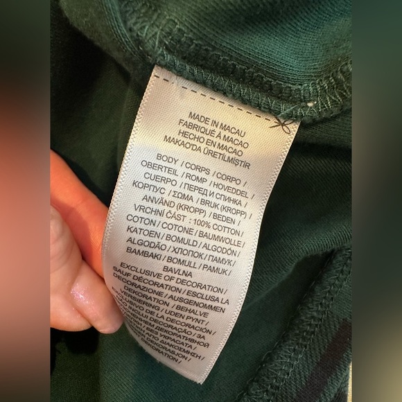 Ralph Lauren boys Green Plaid Pullover - Picture 5 of 5